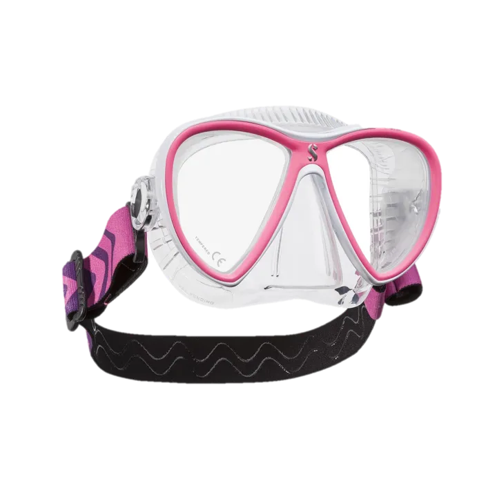 ScubaPro Synergy Twin Dive Mask w/ Comfort Strap