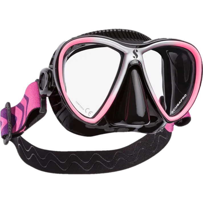 ScubaPro Synergy Twin Dive Mask w/ Comfort Strap