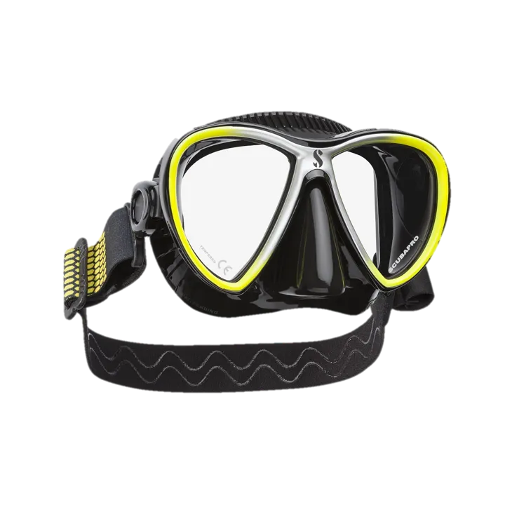 ScubaPro Synergy Twin Dive Mask w/ Comfort Strap