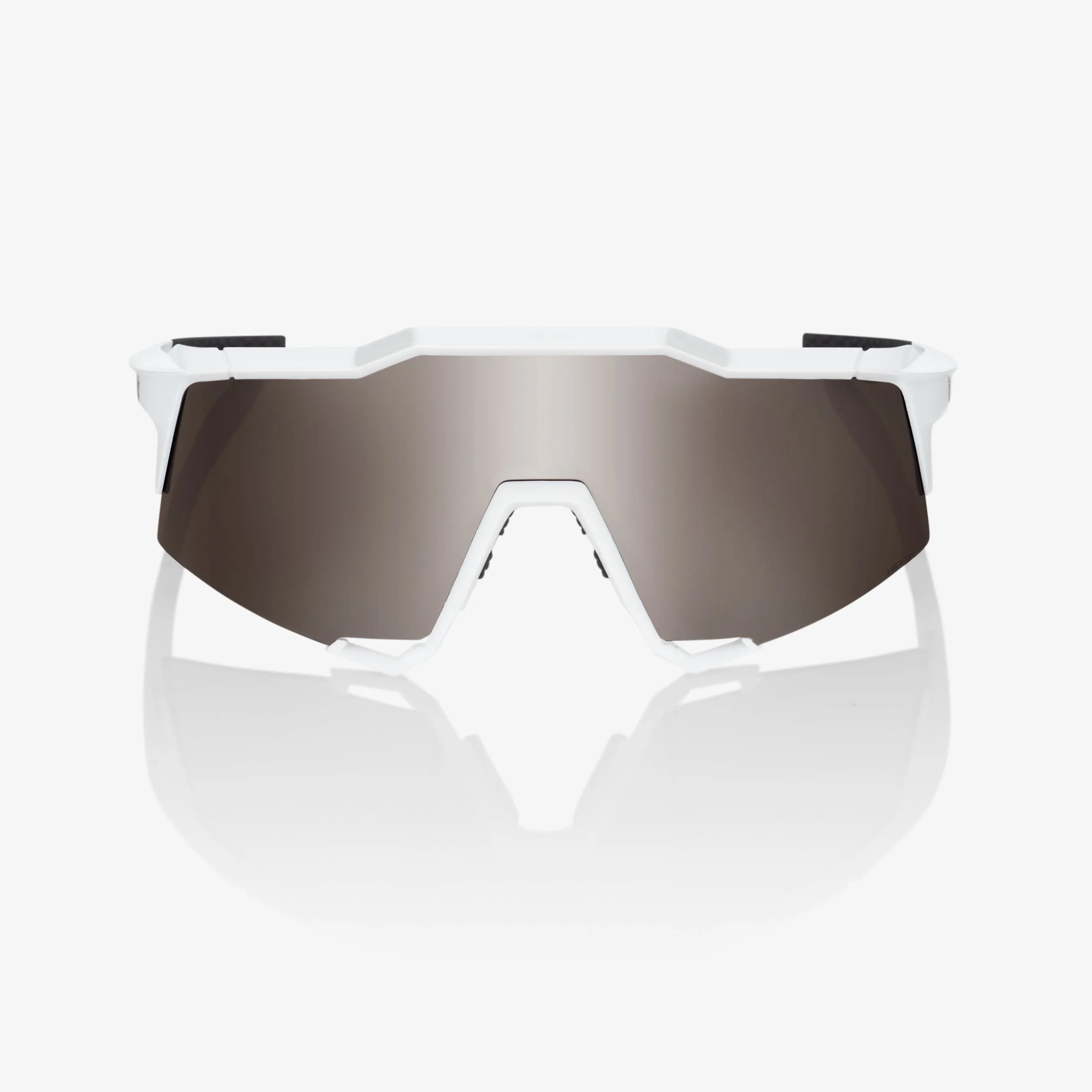 SPEEDCRAFT® - Matte White - HiPER® Silver Mirror Lens