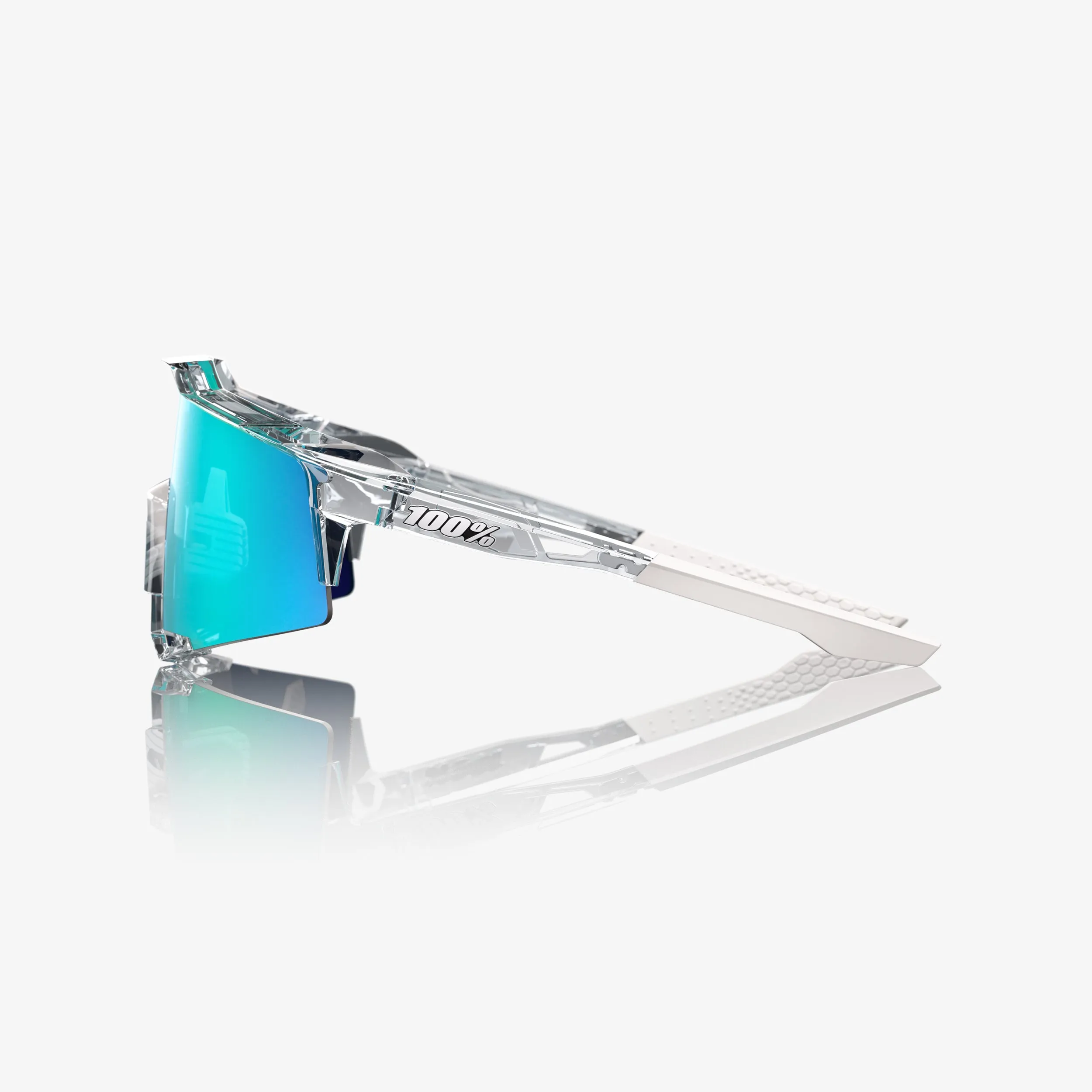 SPEEDCRAFT - Polished Translucent Clear - Blue Topaz Multilayer Mirror