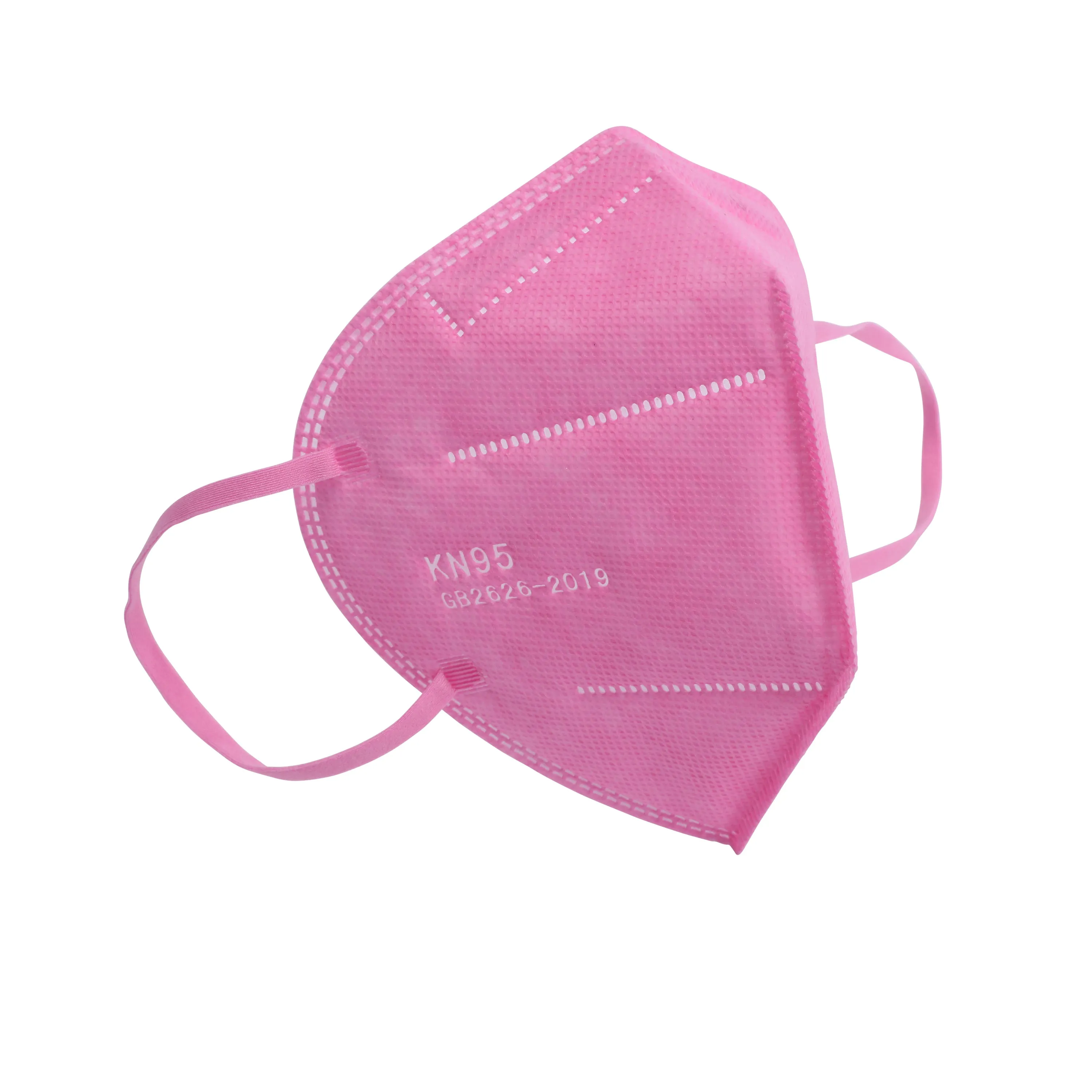 SupplyAID 25-Pack KN95 Protective Face Mask Bundle | GB2626 Standard (Pink)