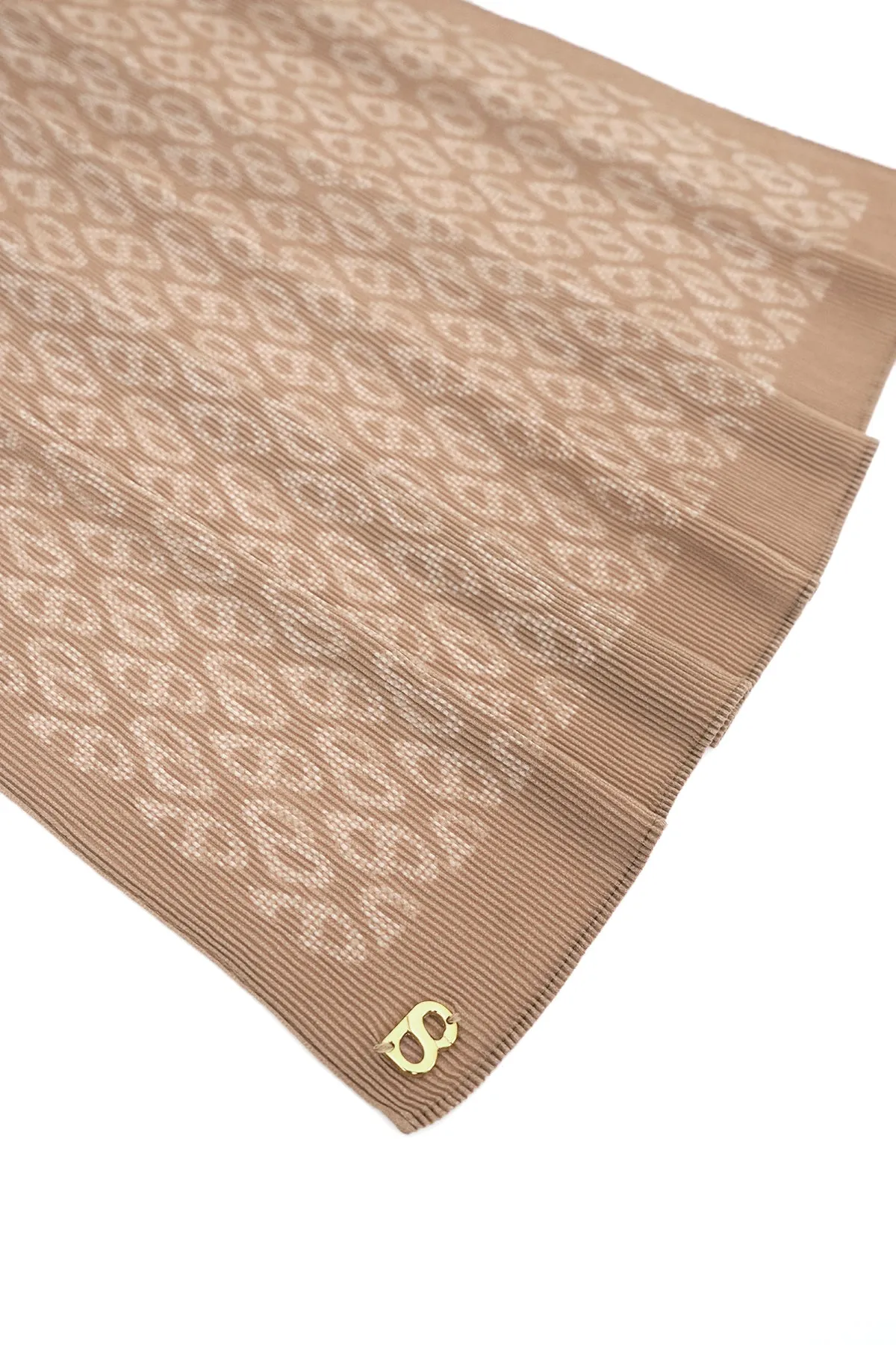 Tapis Pleated Shawl - Oak