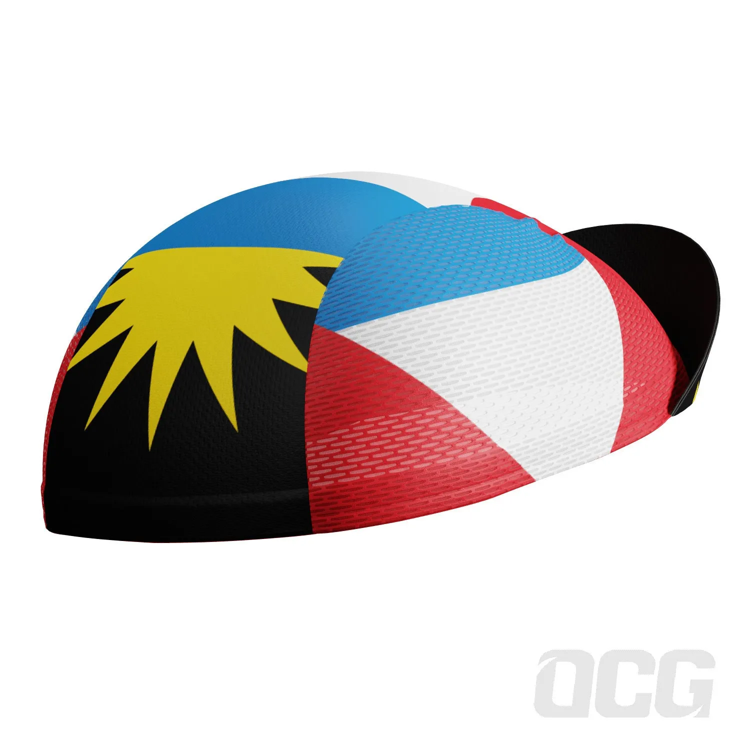 Unisex Antigua and Barbuda National Flag Quick Dry Cycling Cap