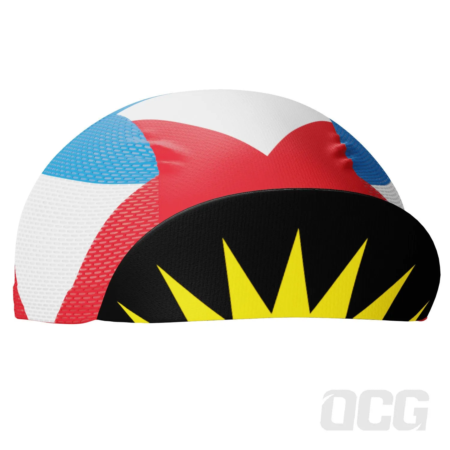 Unisex Antigua and Barbuda National Flag Quick Dry Cycling Cap