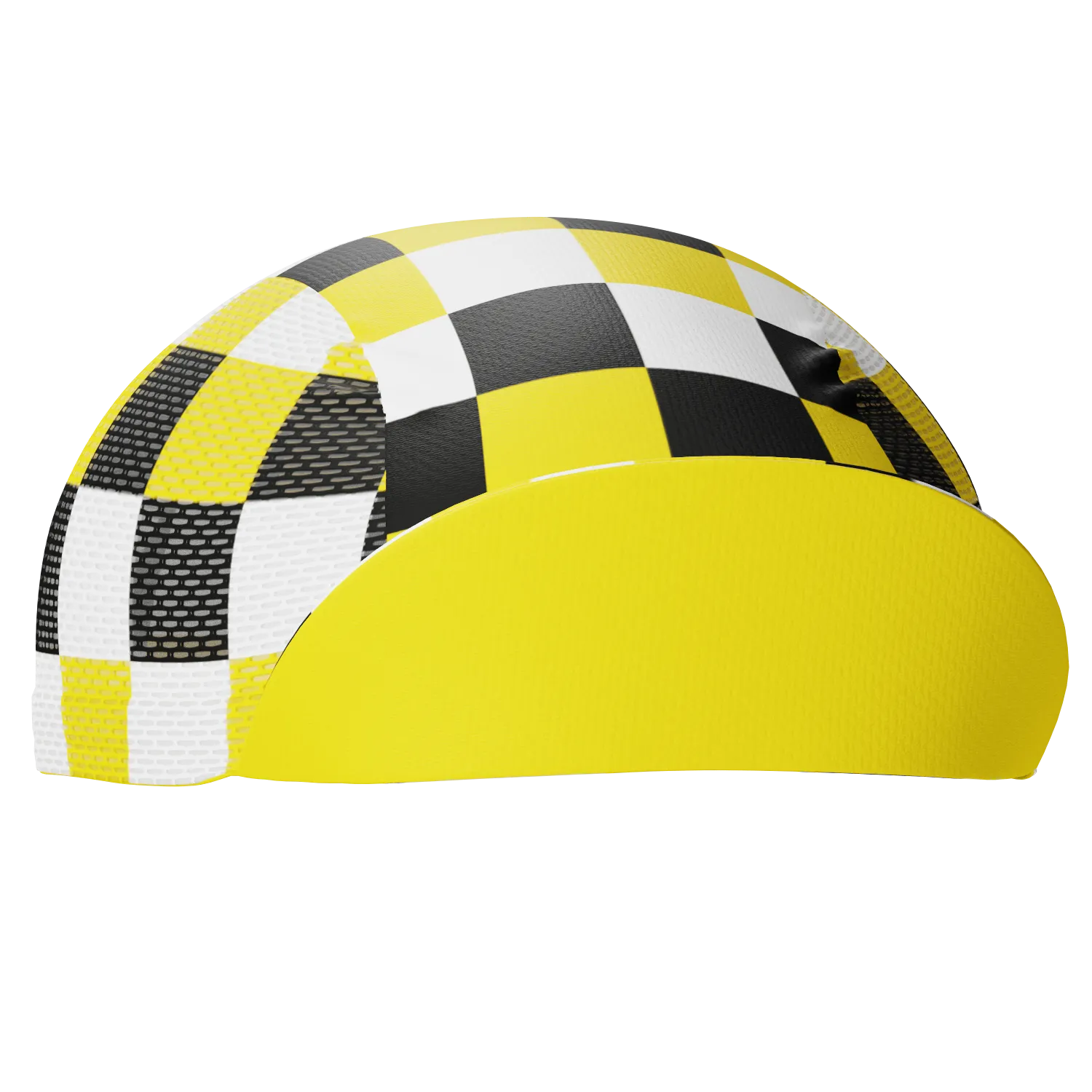 Unisex Checkered Plaid Quick Dry Cycling Cap