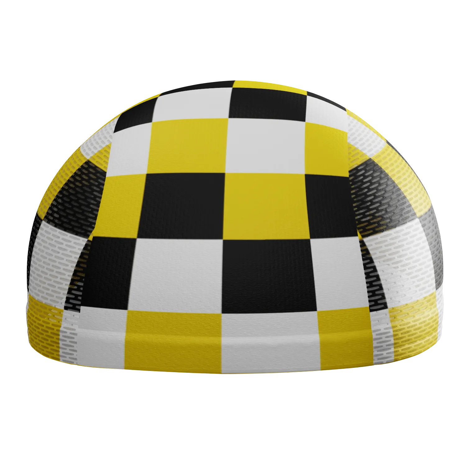 Unisex Checkered Plaid Quick Dry Cycling Cap