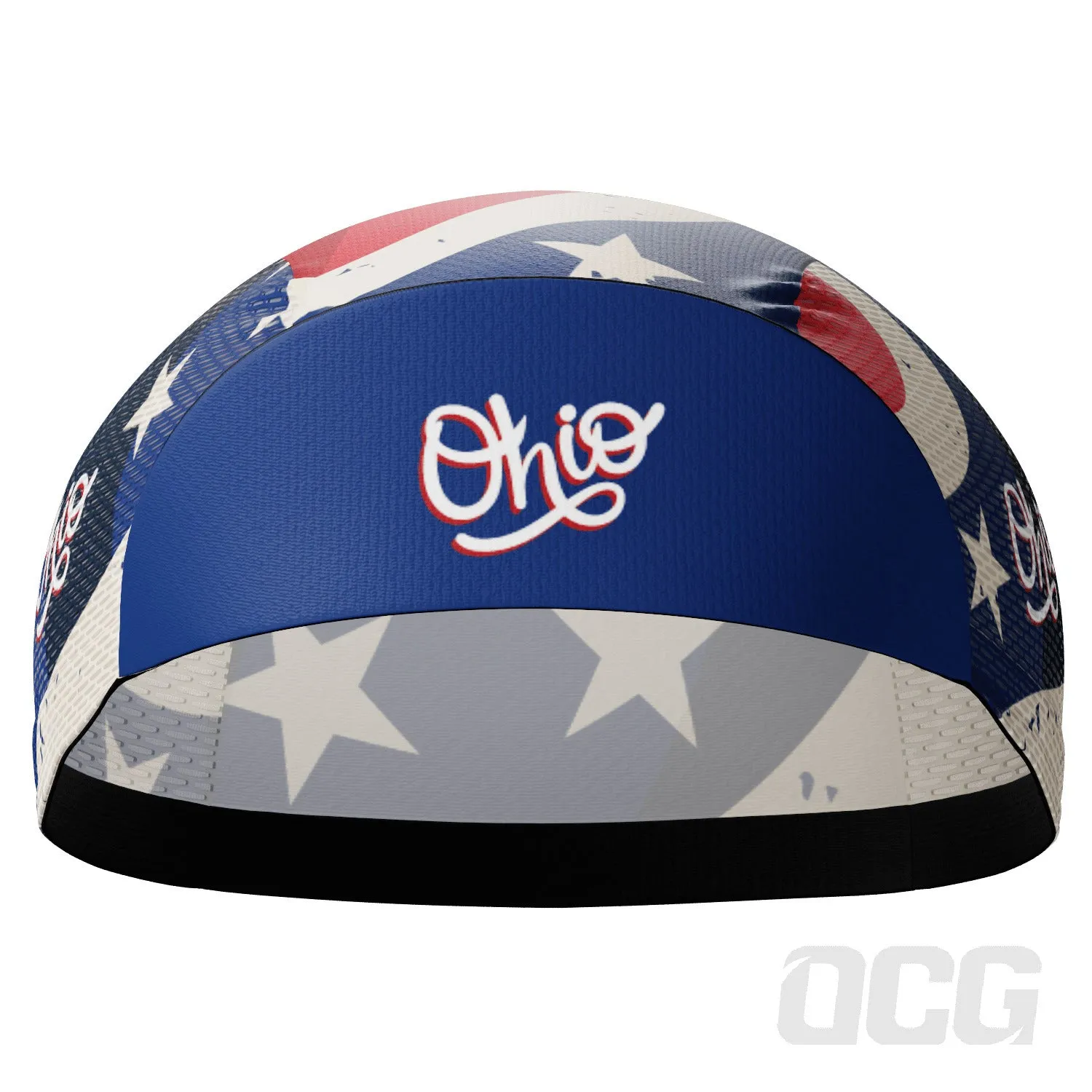 Unisex Ohio US State Icon Quick Dry Cycling Cap