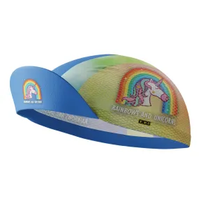 Unisex Rainbows and Unicorns Quick Dry Cycling Cap