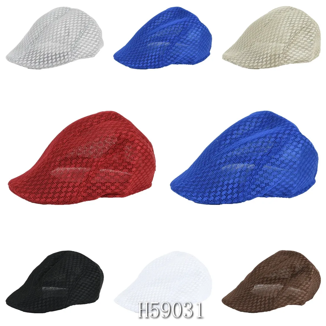 Wholesale Mesh Ivy Duckbill Hats Caps H59031